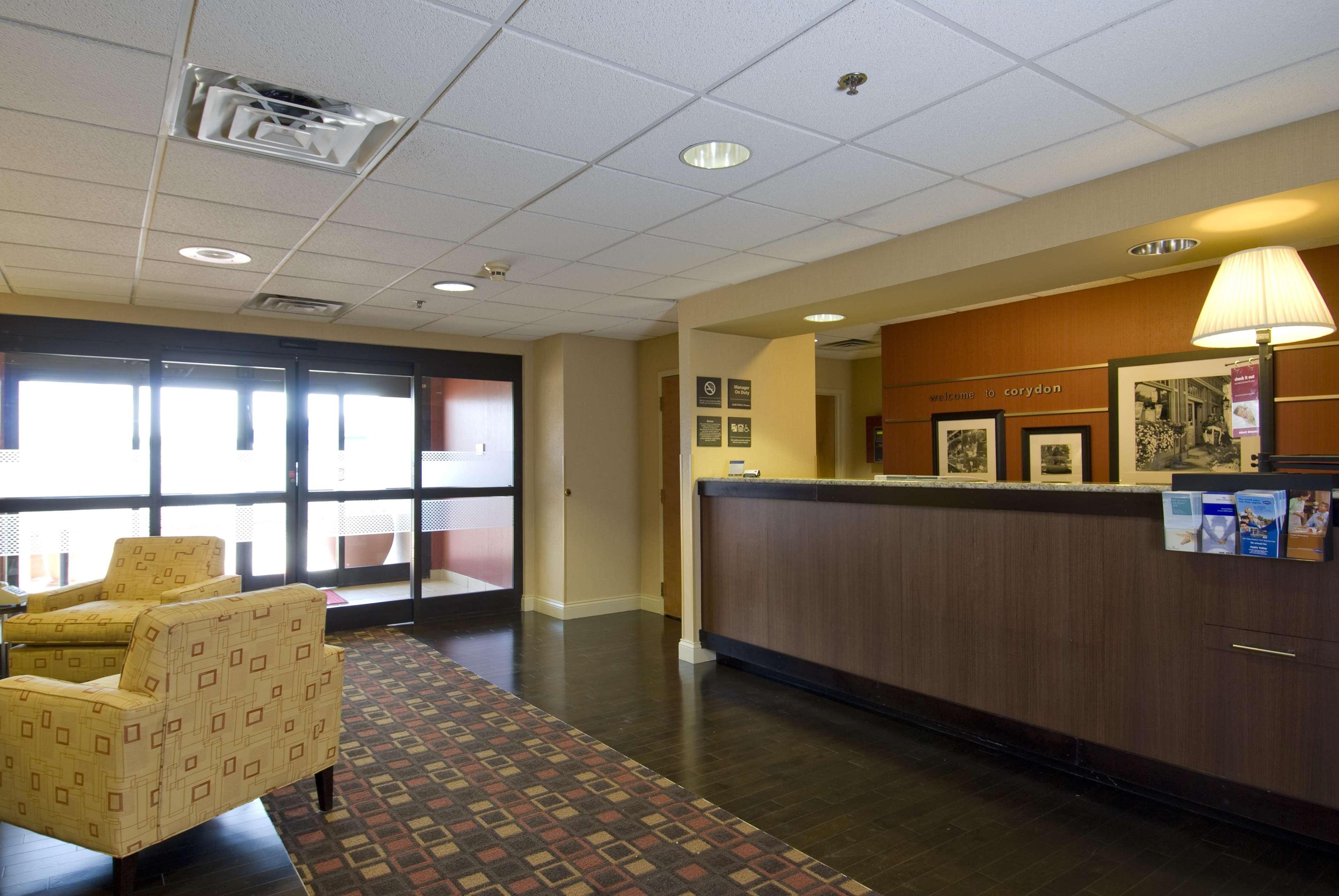 Hampton Inn Corydon Interior foto